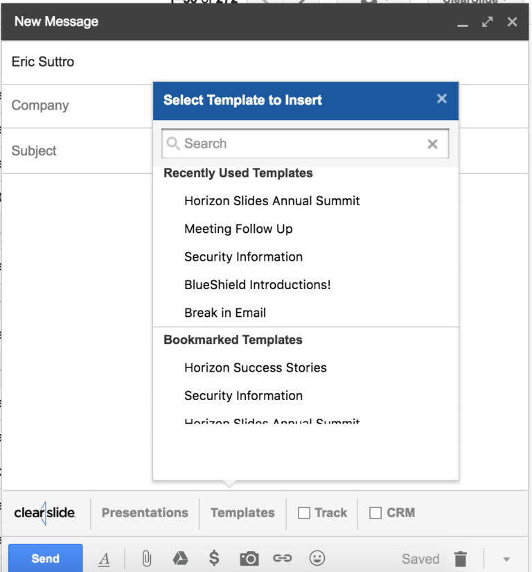 New Enhancements to ClearSlide for Outlook & Gmail ClearSlide