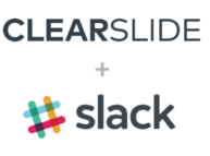 slack clearslide enterprise integration partnership