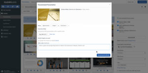 content rule guided selling clearslide salesforce